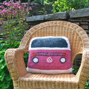 Bay Campervan cushion Cover Front