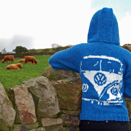 campervan hoodie knitting pattern