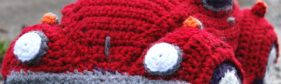 Hug-a-Bug, the crocheted Beetle
