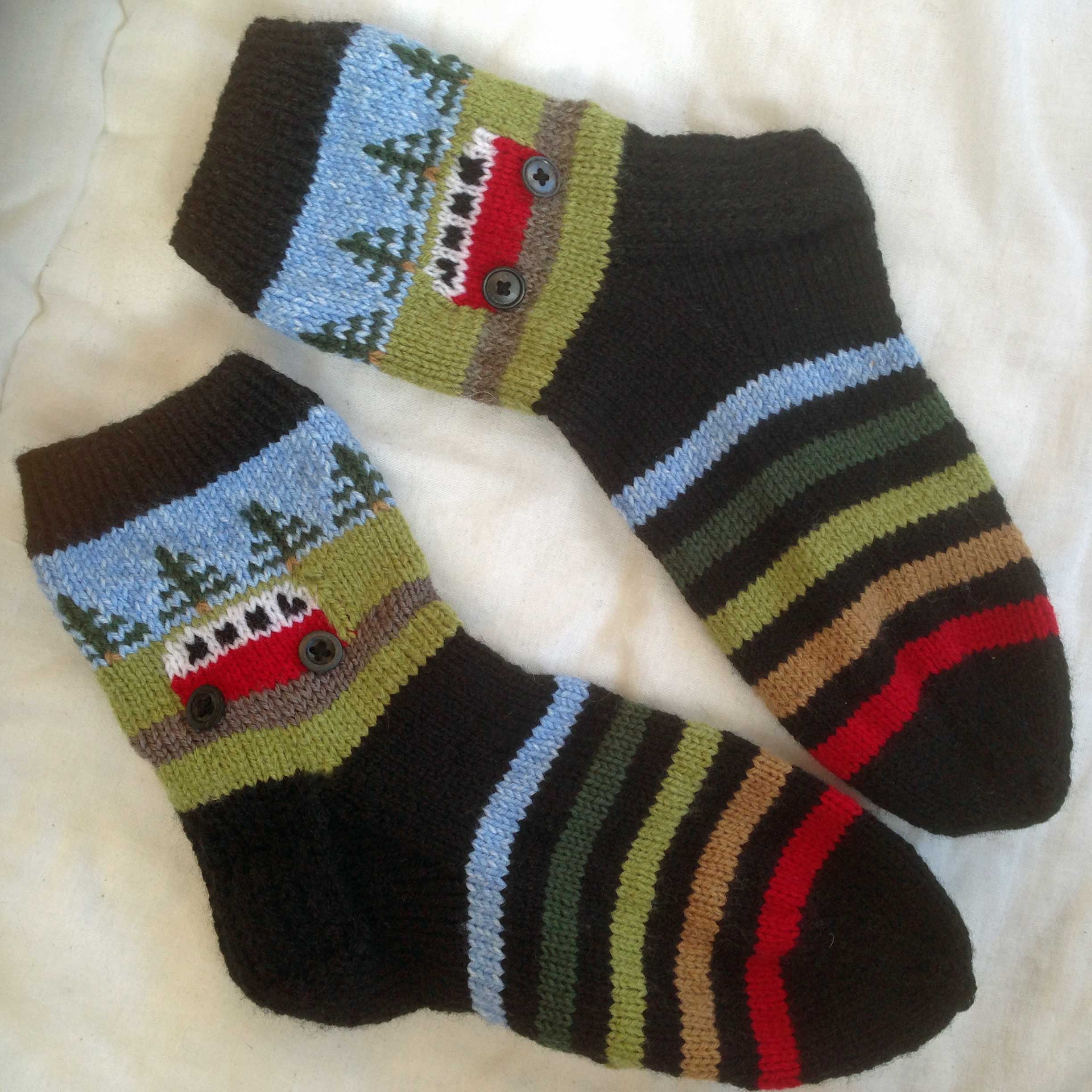 camper van socks